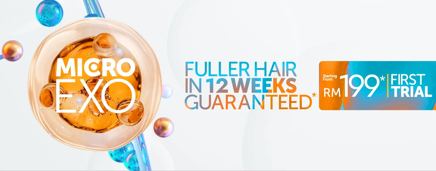 Fuller Hair in 12 Weeks, Guaranteed